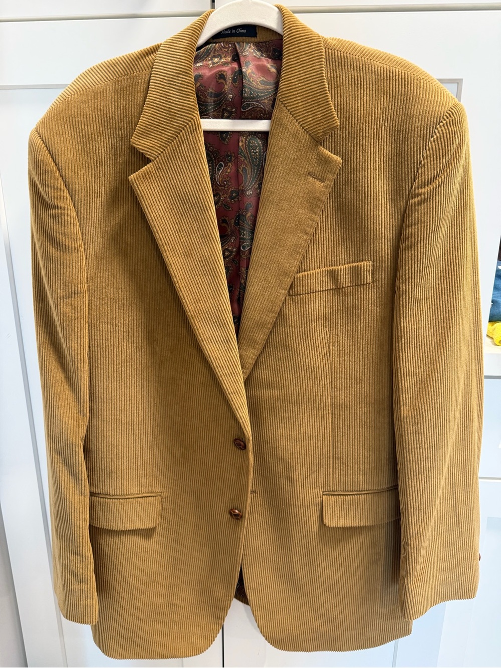 VINTAGE Ralph Lauren Corduroy Blazer 44L